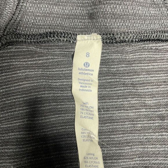 Lululemon Women Activewear Jacket 8 Black Bhakti Yoga Asymmetric Full Zip - Picture 3 of 10